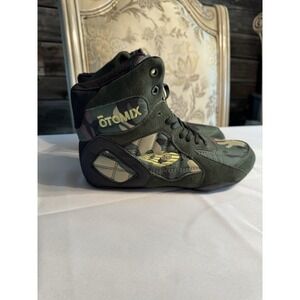 Otomix Stingray Green CAMO M3000 Bodybuilding Weightlifting MMA Shoes SIZE 7